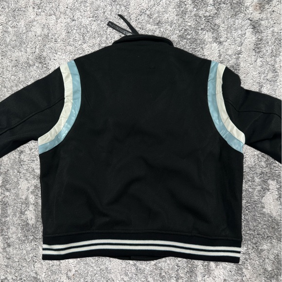 NWT Amiri Bones Varsity Jacket Black Mens Size Large - Picture 2 of 5